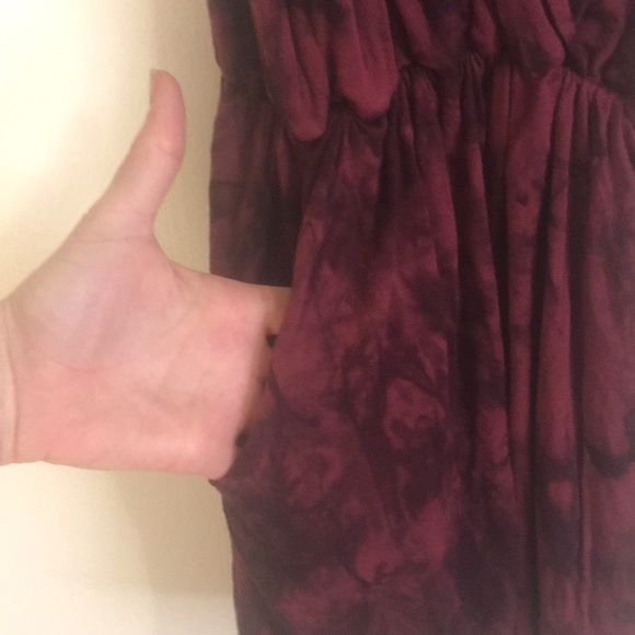 ❤️Ginger G Romper in Rust Red/Black Tye-Dye (S)🖤 - Picture 6 of 9